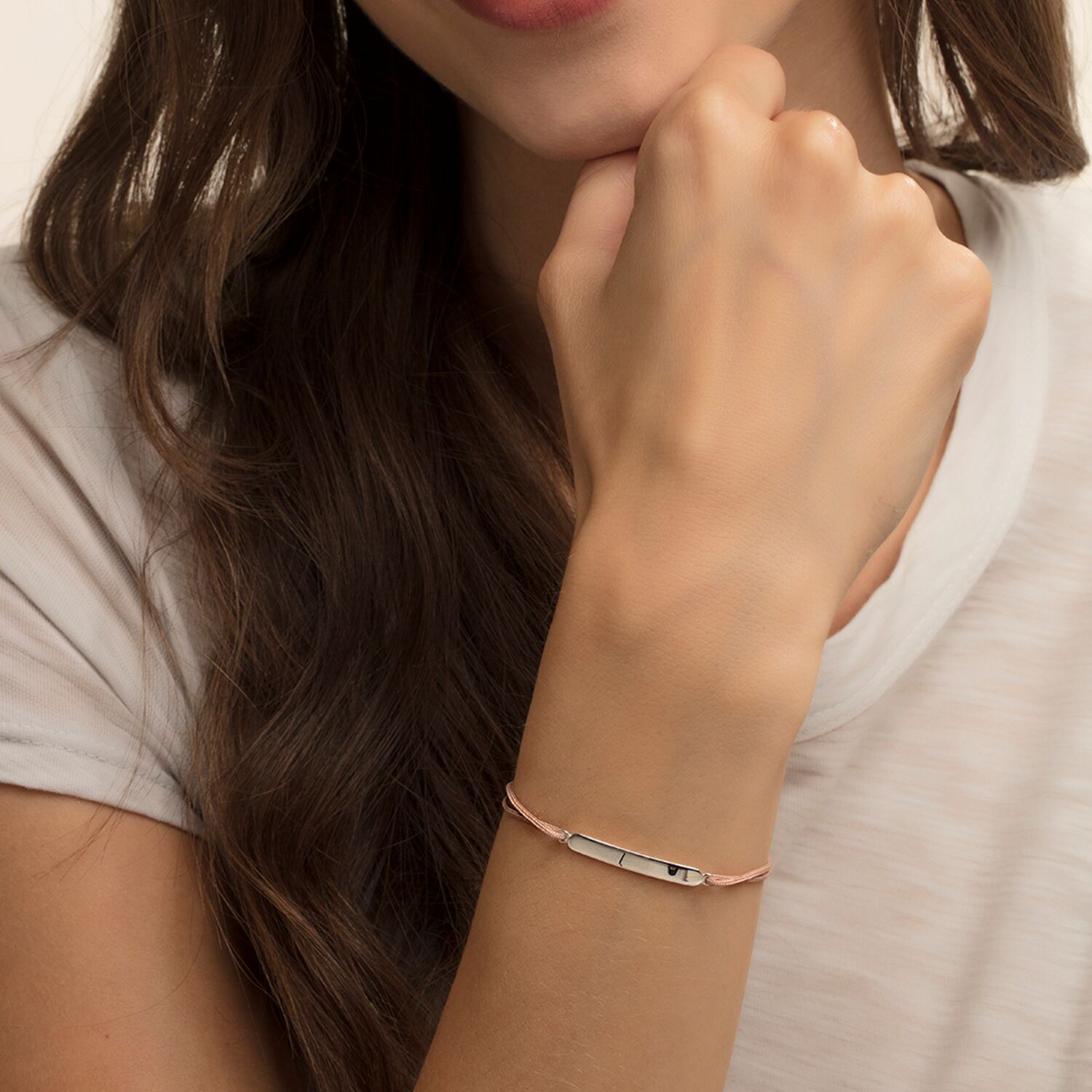Thomas Sabo Armband Little Secrets "Gravurplatte" LS011-173-19-L20v