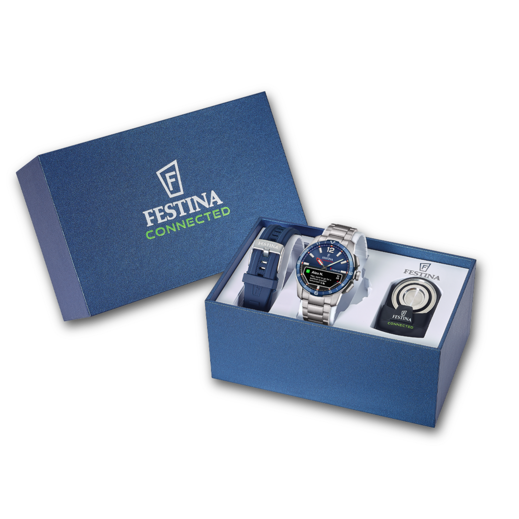 Festina Connected D F23000/E Hybrid-Herrenuhr Titan
