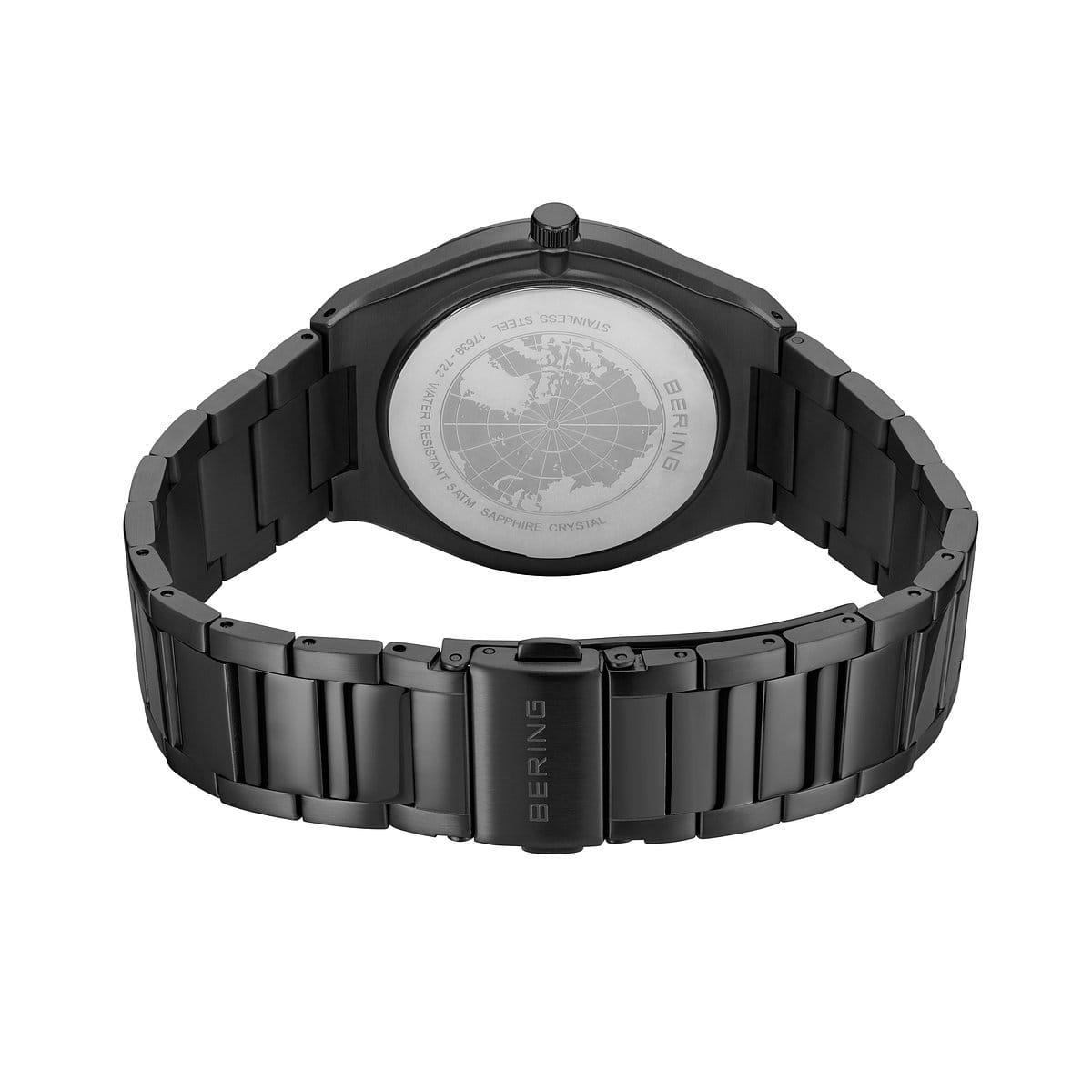 Bering 17639-722 Herrenuhr Edelstahl Quarz