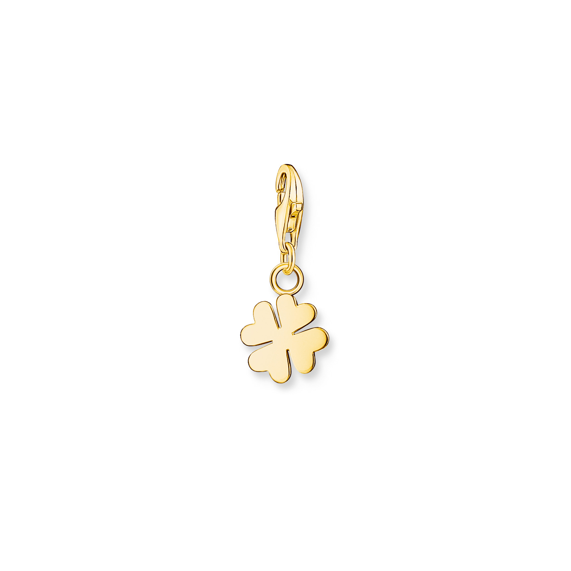 Thomas Sabo 1991-413-39 Charm Kleeblatt vergoldet