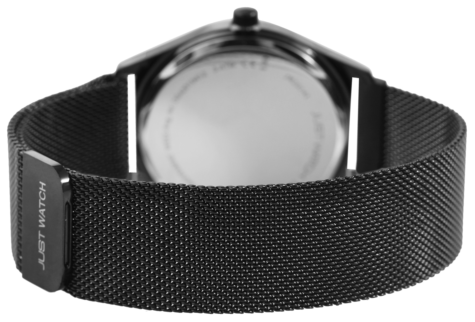 Unisexuhr mit Edelstahl Magnetmeshband Just Watch JW20141-003