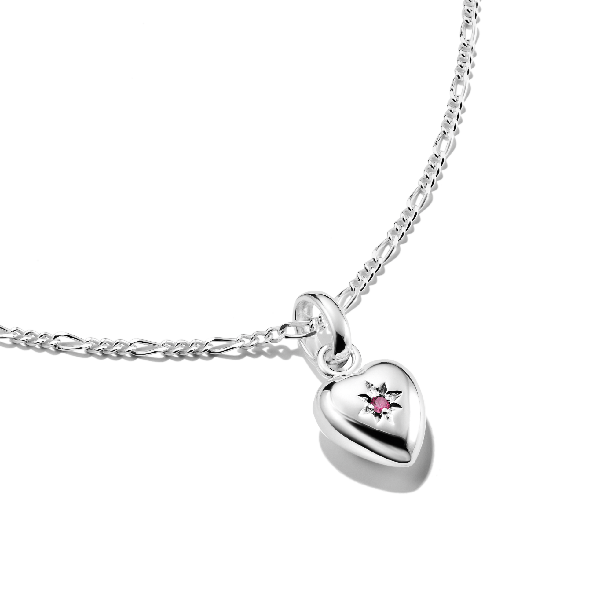Thomas Sabo CC1234-011-10 Charm-Anhänger Herz mit Stern Connect Silber