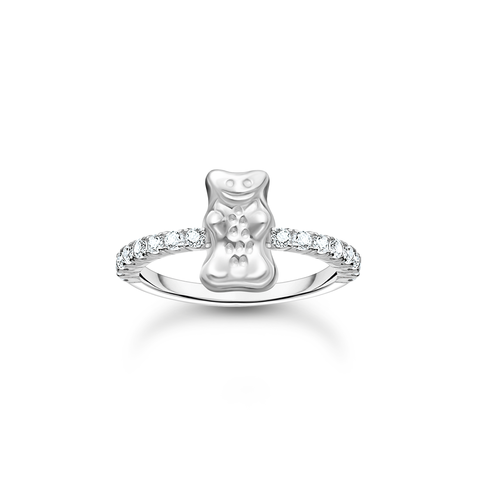 Thomas Sabo TR2504-051-14-54 Ring mit HARIBO Goldbär und Steinen Silber