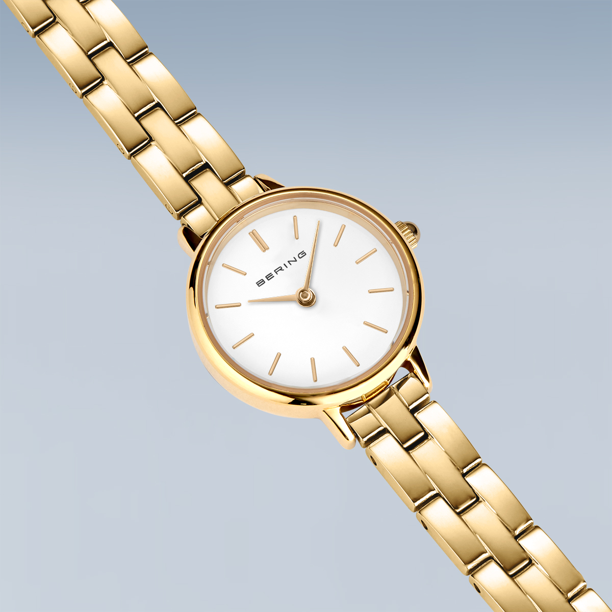 BERING Damenuhr Classic Collection gold 22 mm 11022-734