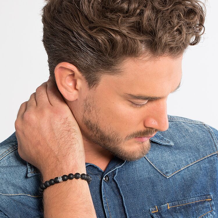 Thomas Sabo Armband Obsidian A1085-023-11-M