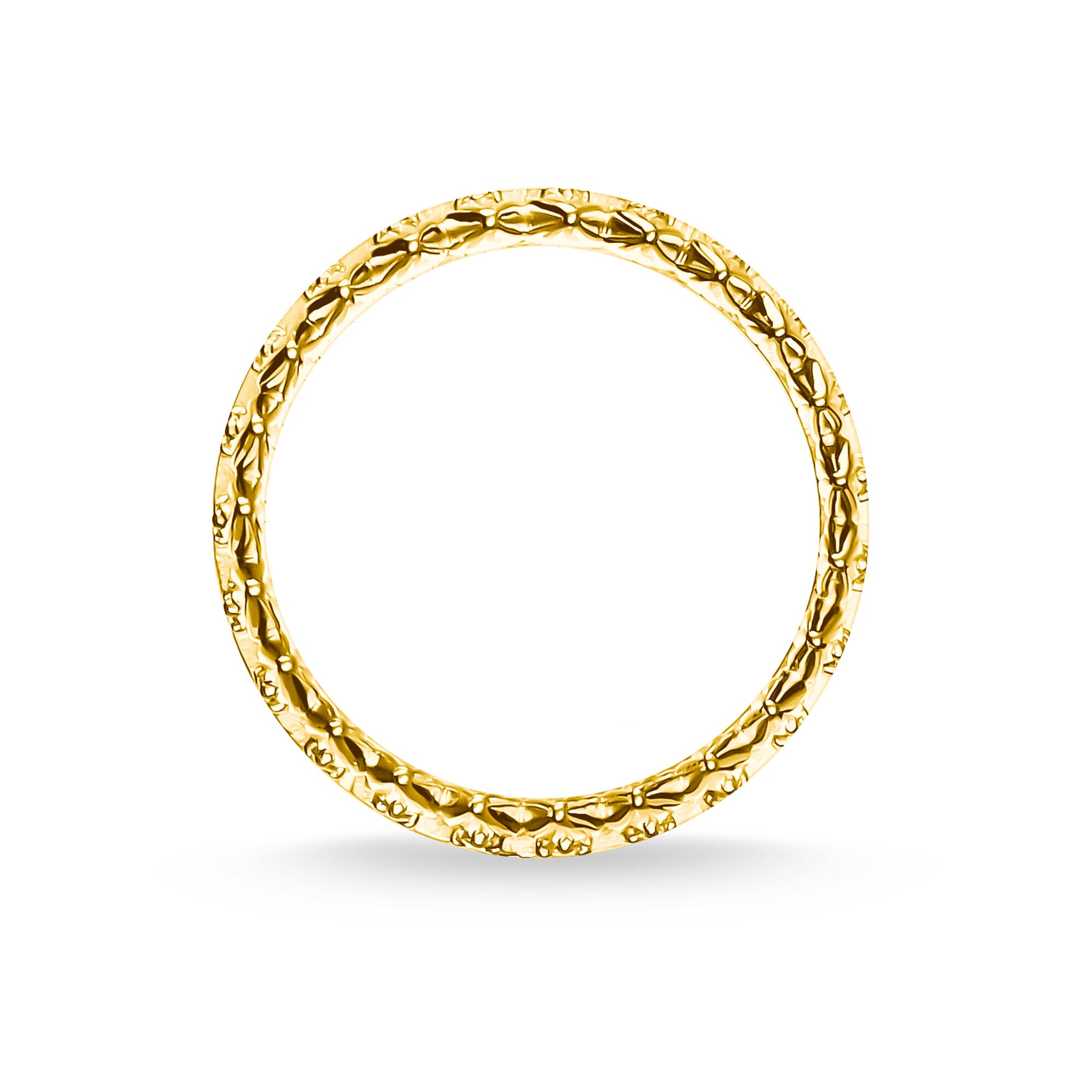 Thomas Sabo TR2282-414-14-56 Ring Silber vergoldet Krone Blätter