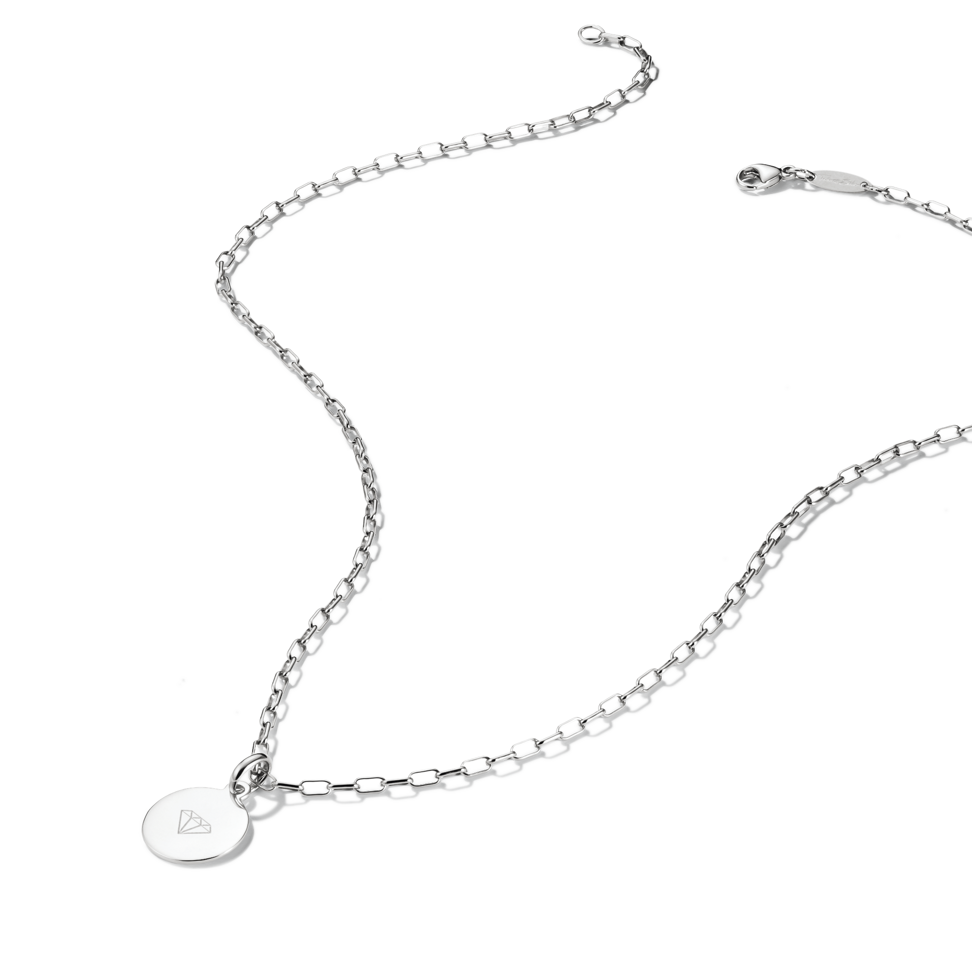 Thomas Sabo KE2328-001-21-L45v Charm-Kette Paperclip Silber
