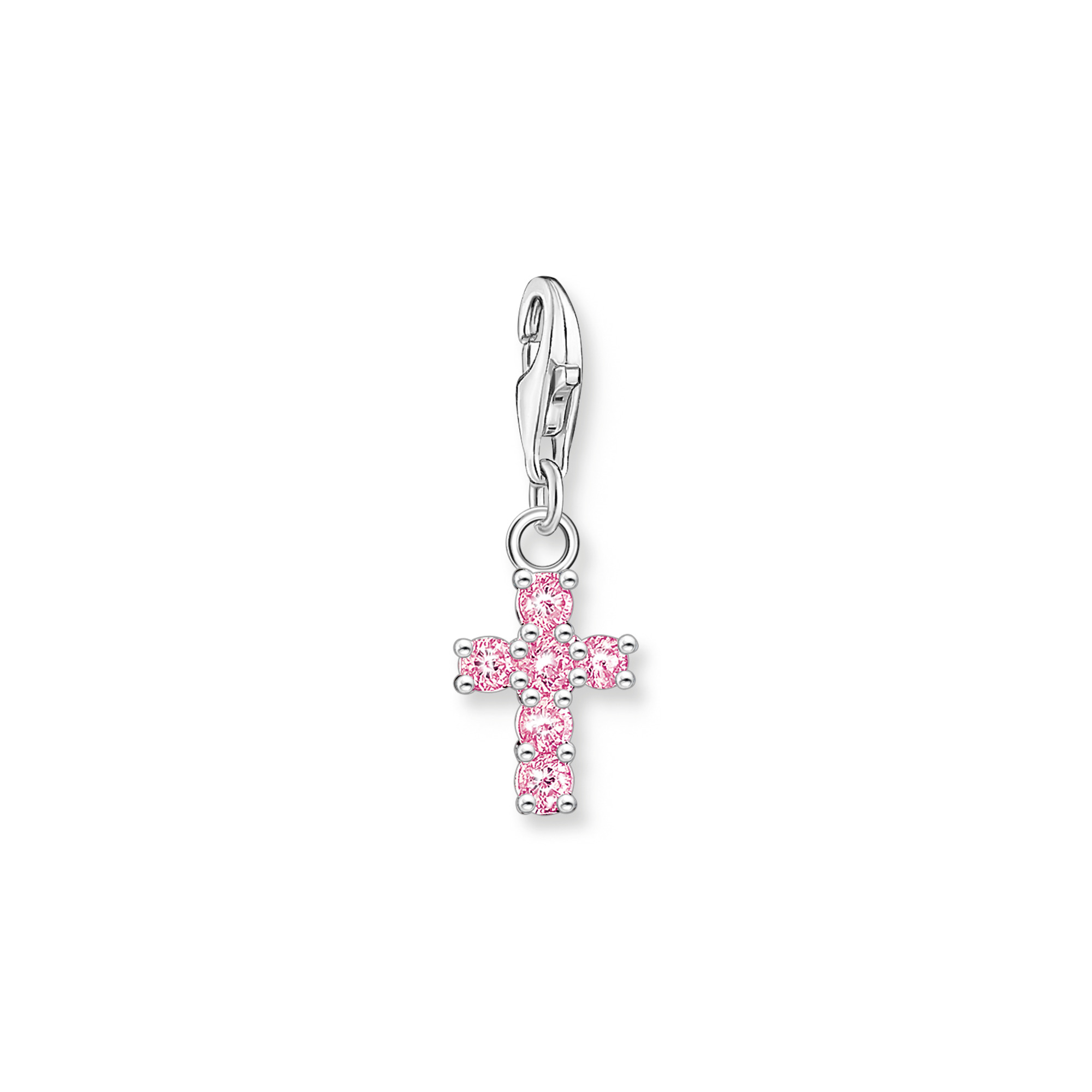 Thomas Sabo 2032-051-9 Charm pinkes Kreuz