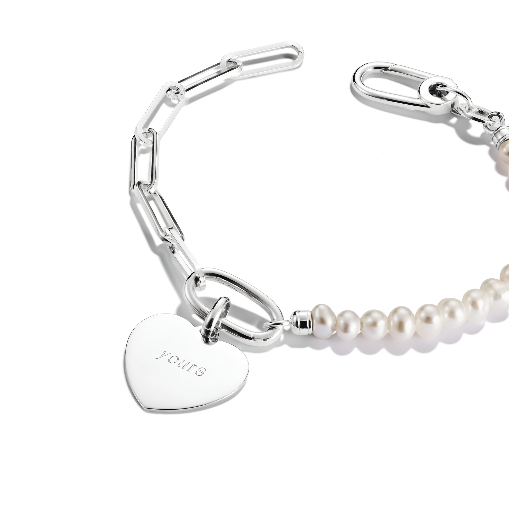 Thomas Sabo CC1274-001-21 Charm-Anhänger Herz groß Connect Silber