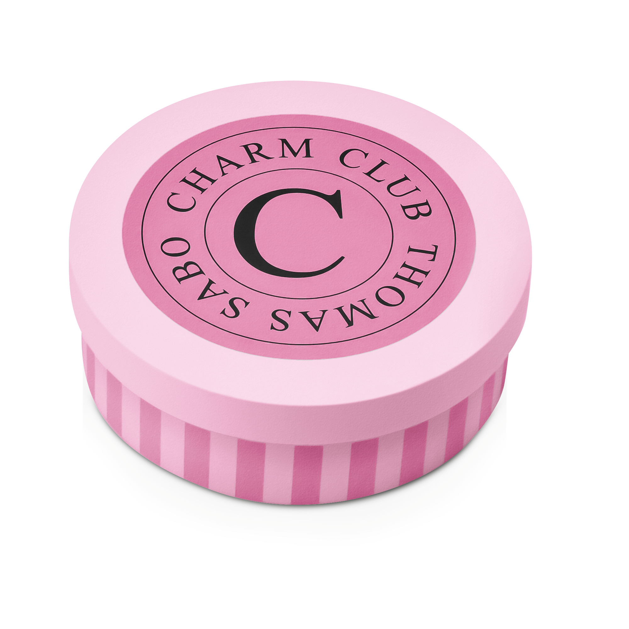 Thomas Sabo Charm Etui in elegantem Design, kompakte Aufbewahrungslösung für Charms und Schmuckstücke, ideal für unterwegs oder als Geschenkbox.
