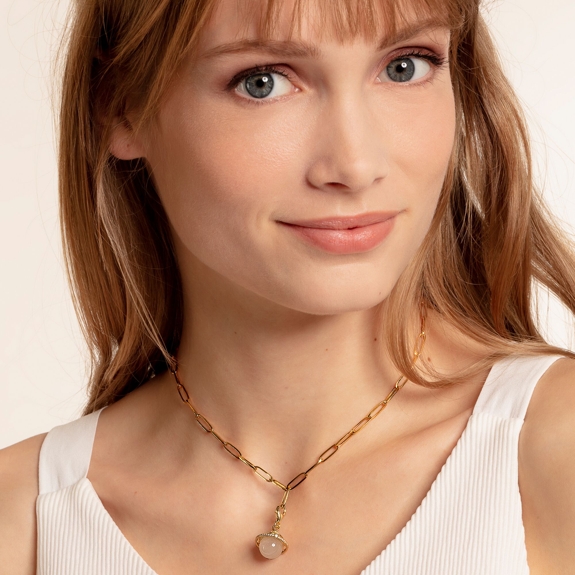 Thomas Sabo Charm Silber vergoldet "Universe" 1755-903-14