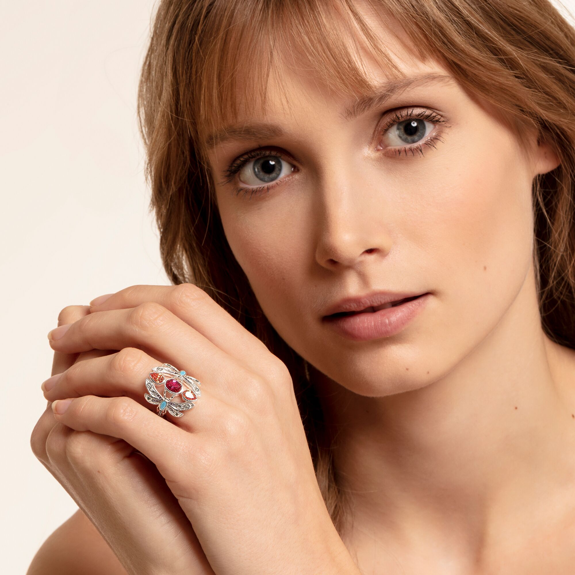 Thomas Sabo Ring Silber "Libelle" TR2228-340-7-60