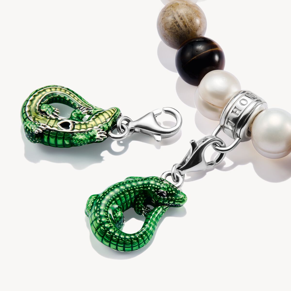 Thomas Sabo 2218-664-7 Charm-Anhänger Krokodil Silber
