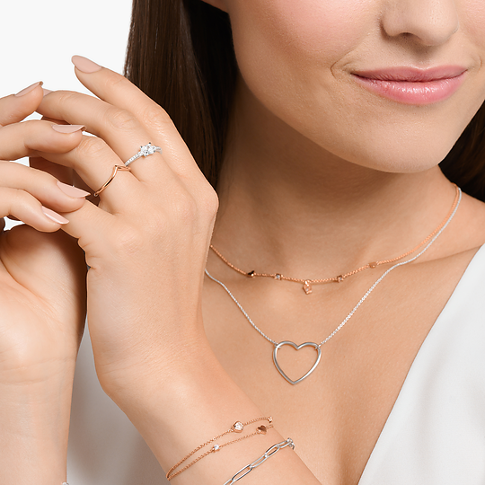 Thomas Sabo TR2397-051-14-56 Ring Silber "Weisse Steine Pavè"