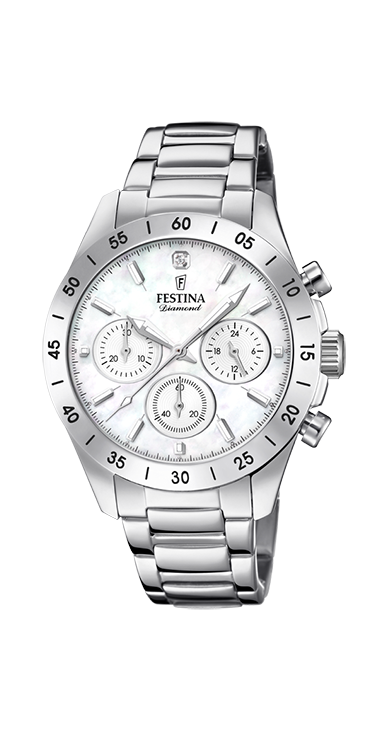Festina F20397/1 Damenuhr Chronograph Boyfriend