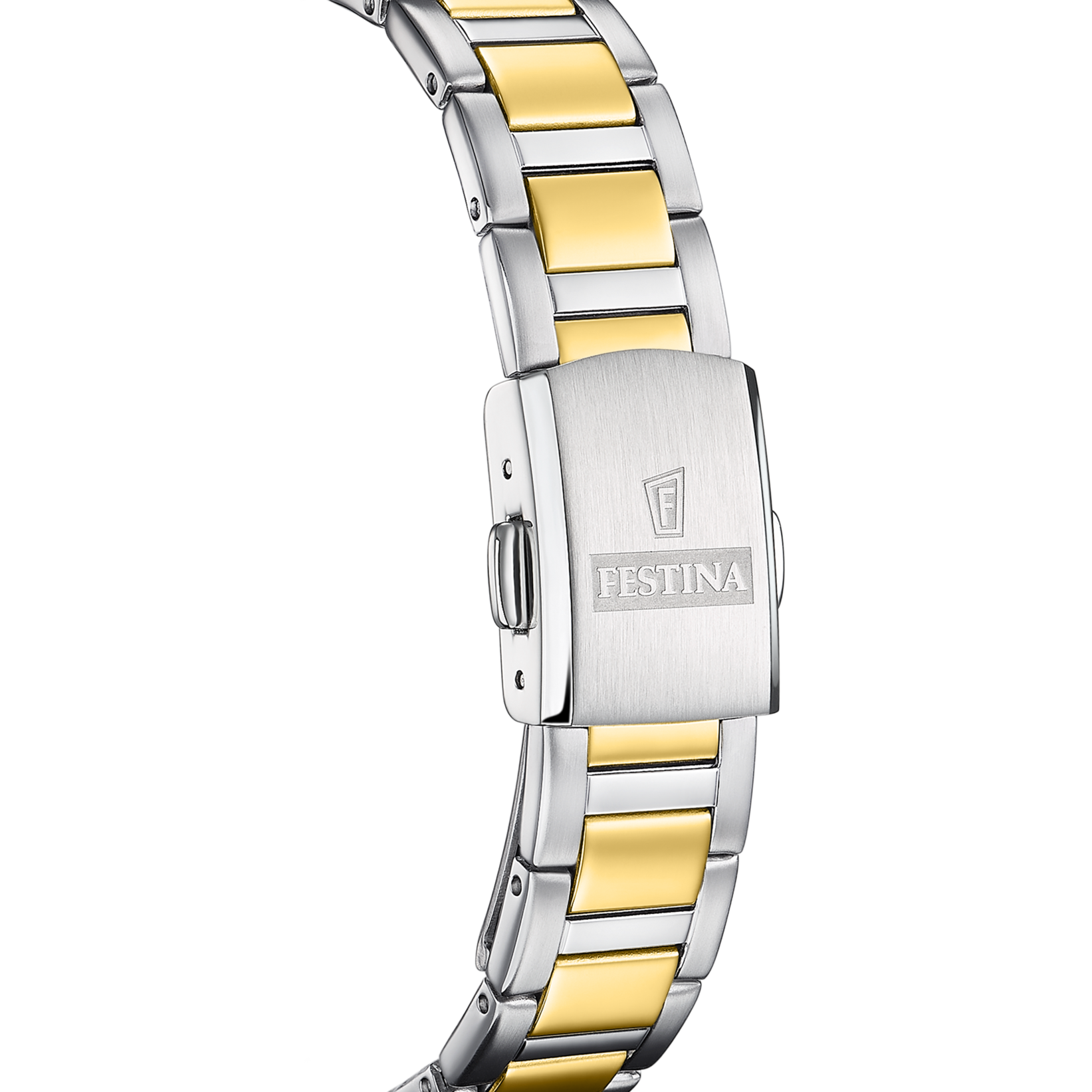Festina Damenuhr Solar Energy F20655/1 Edelstahl Creme