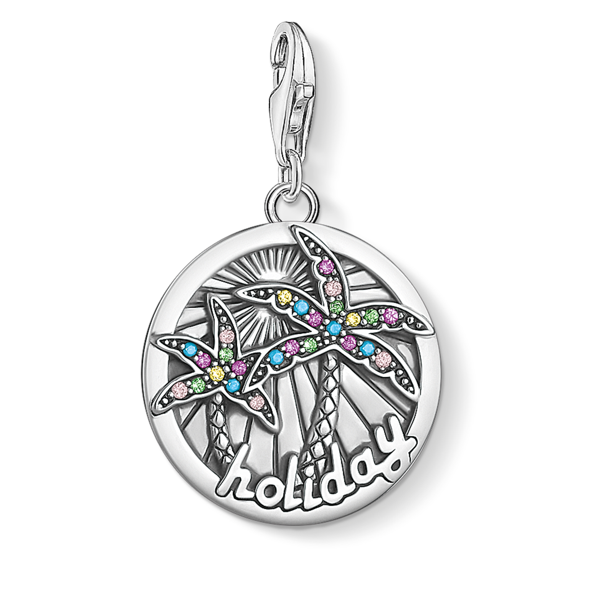 Thomas Sabo Charm Coin Tropical günstig kaufen bei Juwelierwelt.de ©★Gratisversand★Paypal ★trusted shops★10 Euro Gutschein★