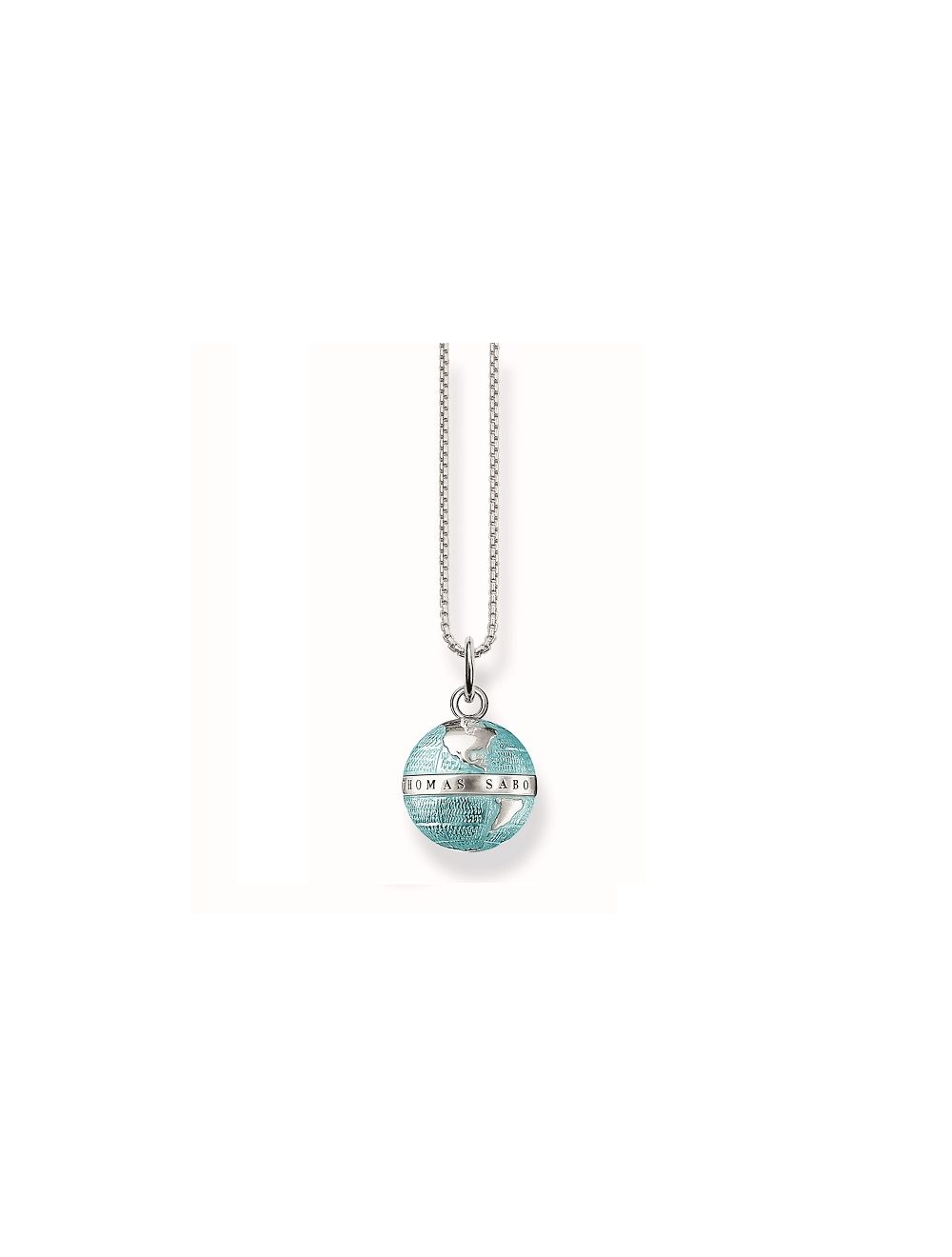 Thomas Sabo Kette mit Anhänger "Weltkugel" SCKE150240