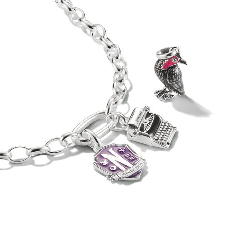 Thomas Sabo Charm-Anhänger Wednesday Schreibmaschine Zirkonia Connect CC1315-691-11