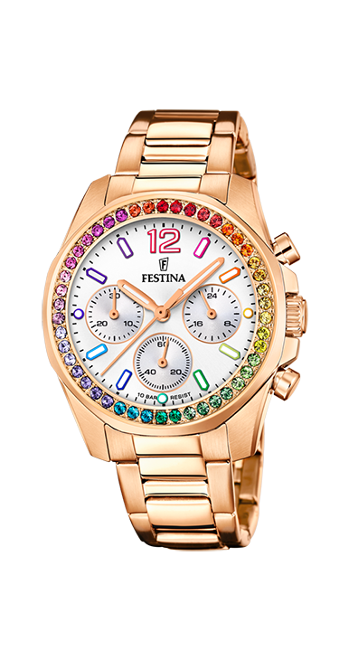 Festina Damenuhr Chronograph günstig kaufen bei Juwelierwelt.de ©★Gratisversand★Paypal ★trusted shops★10 Euro Gutschein★