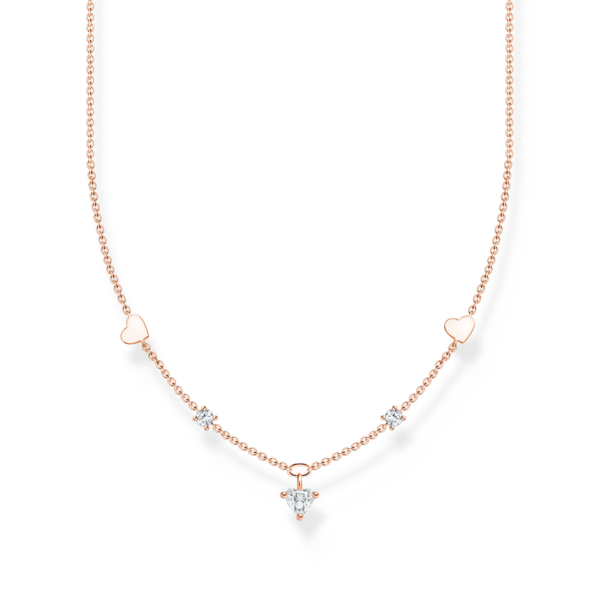 Thomas Sabo Collier rosè online günstig kaufen bei Juwelierwelt.de ©★Gratisversand★Paypal ★trusted shops★10 Euro Gutschein★