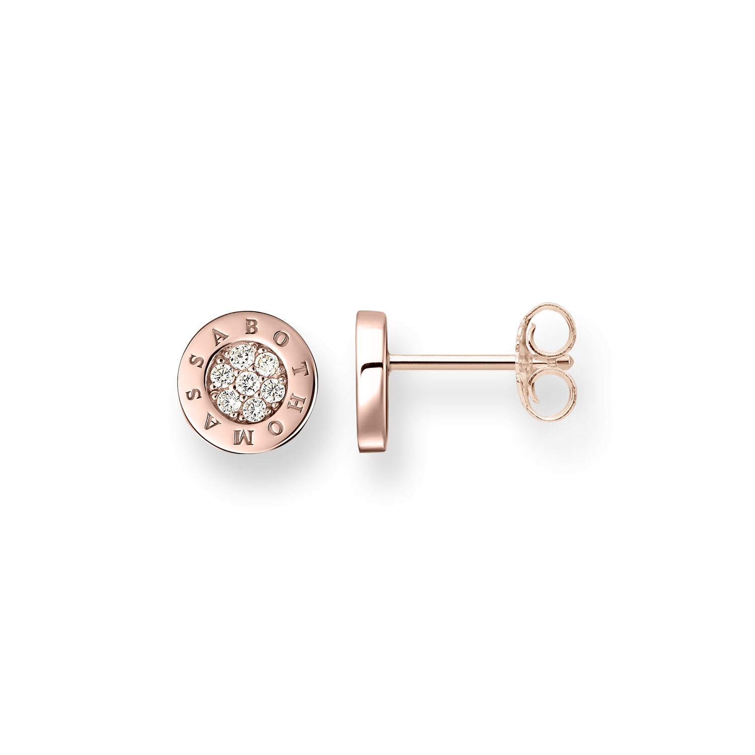 Thomas Sabo Ohrstecker H1820-416-14 Silber rosévergoldet mit Zirkonia