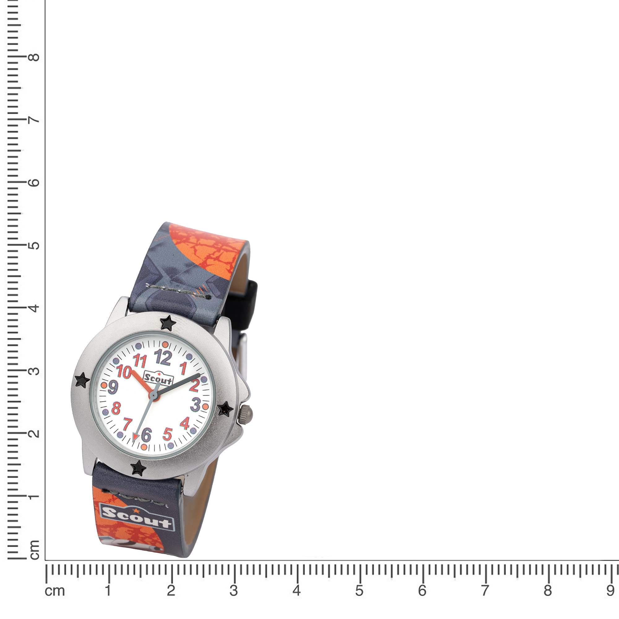 Scout Kinder-Uhr Star Kids 29,5mm Weltraum Kunstlederband 5bar