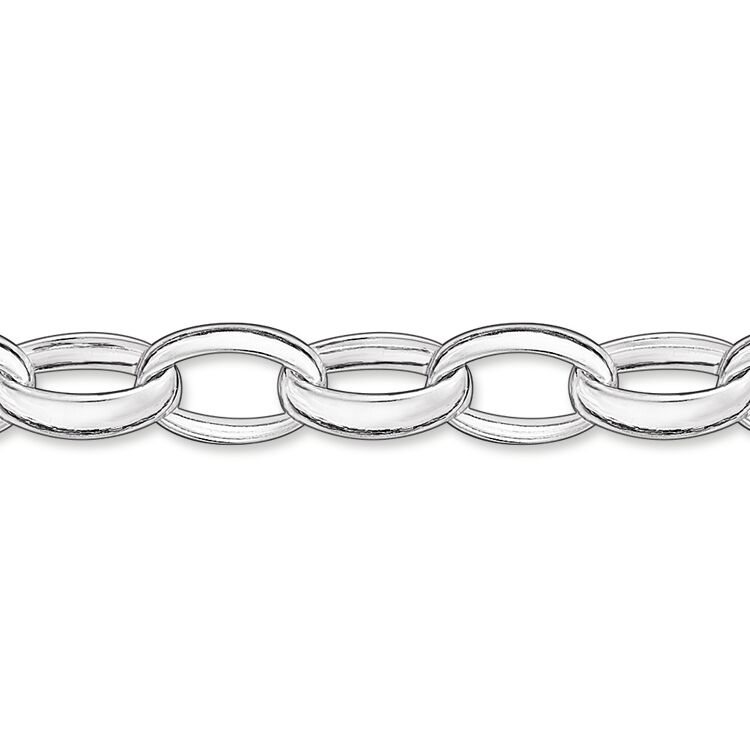 Thomas Sabo X0032-001-12-L Charm-Armband Silber