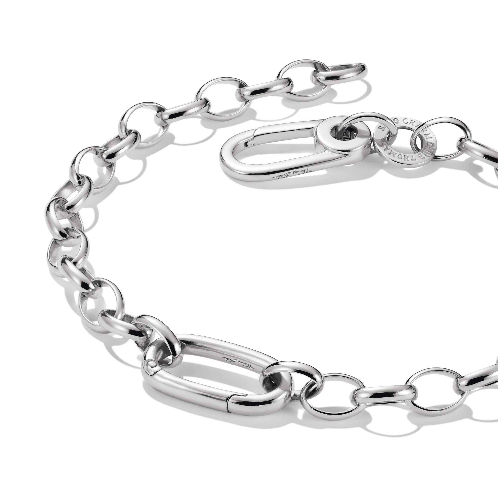 THOMAS SABO Charm-Armband mit Connect Link Silber C1202-001-21-L19
