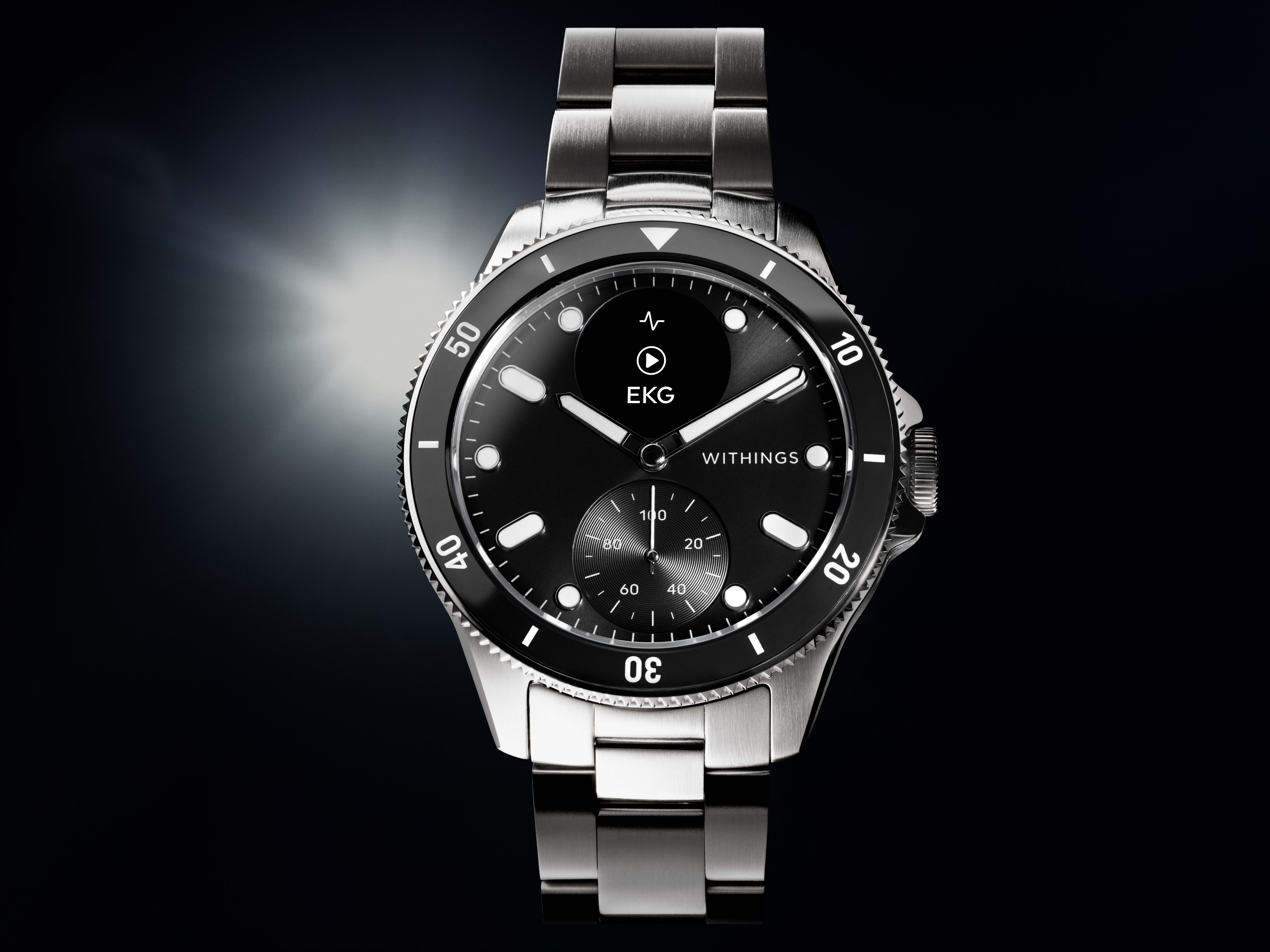 Withings HWA10-MODEL 9-ALL-IN Scanwatch Nova - 42mm Black