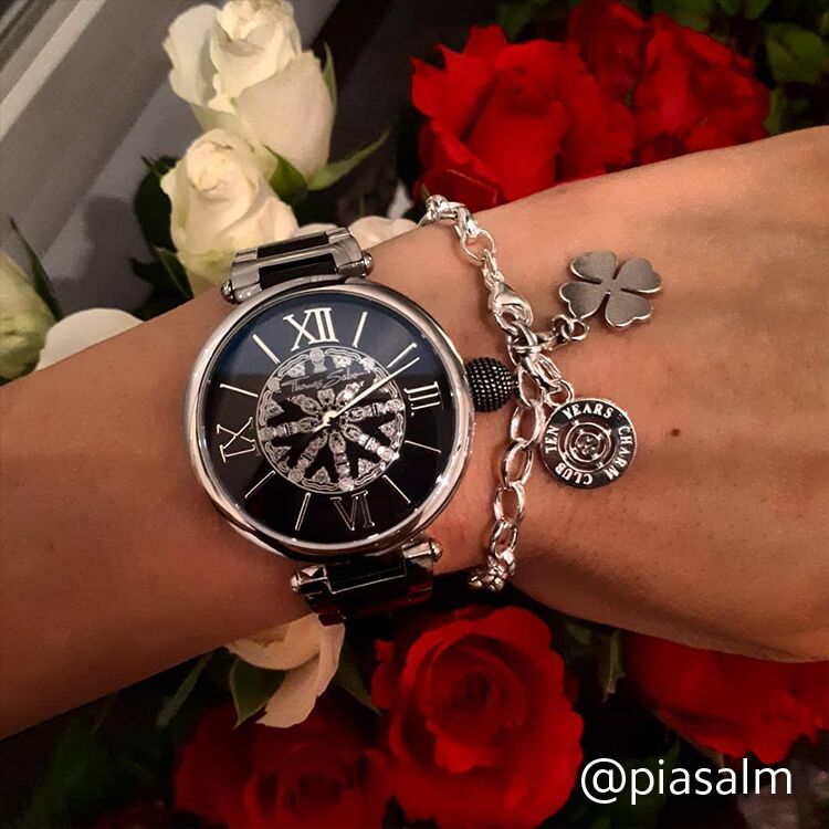Thomas Sabo Charm Silber "Kleeblatt" 0884-001-12
