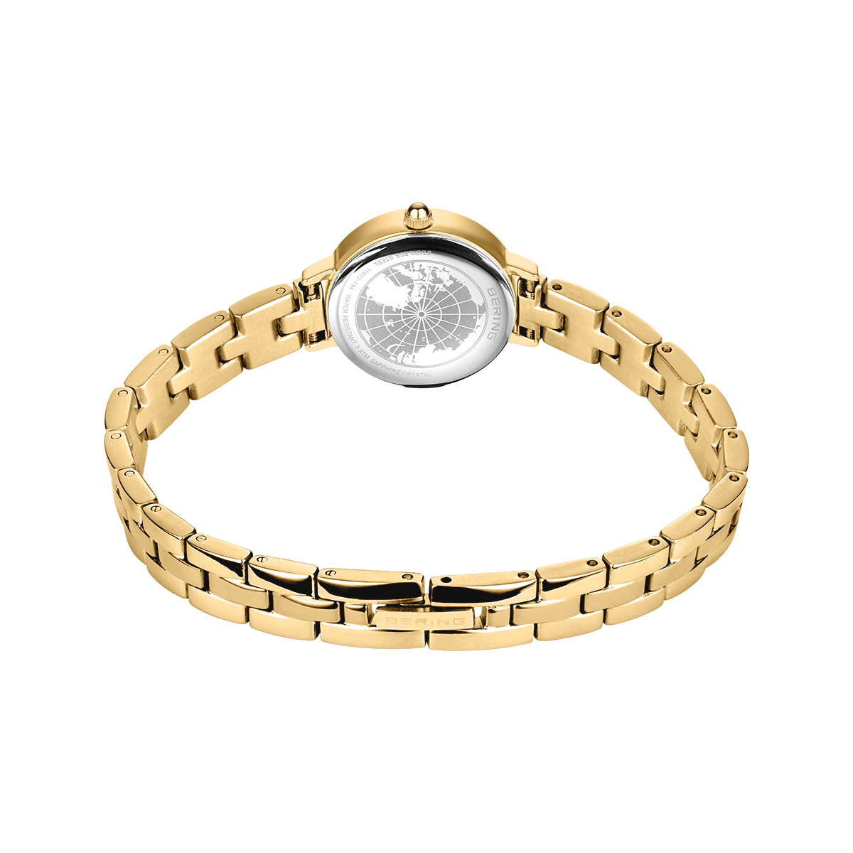 BERING Damenuhr Classic Collection gold 22 mm 11022-734