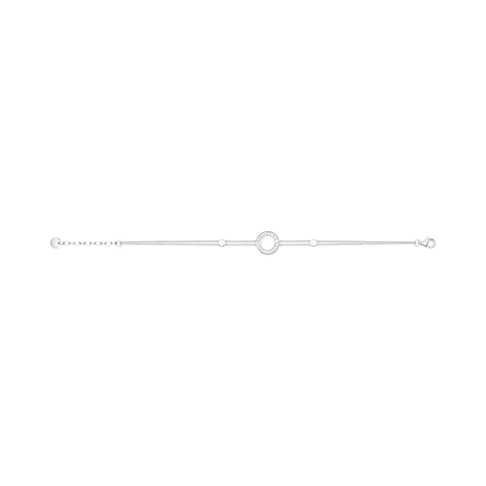 Thomas Sabo Armband Silber "Kreis mit Steinen" SCA150335