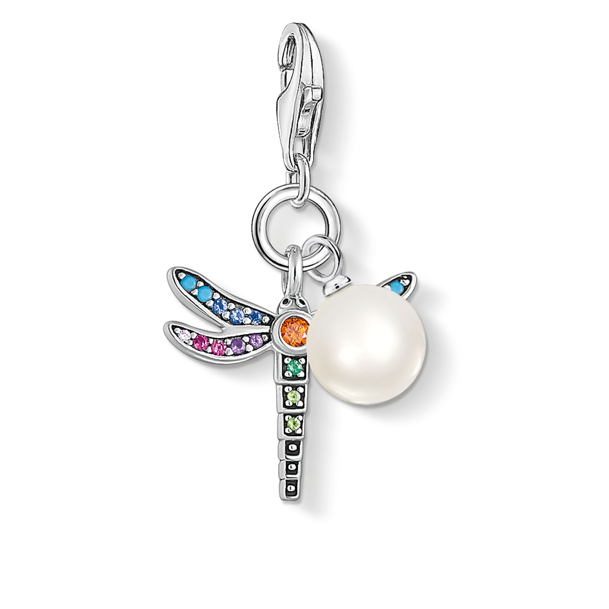 Thomas Sabo Charm Libelle mit Perle günstig kaufen bei Juwelierwelt.de ©★Gratisversand★Paypal ★trusted shops★10 Euro Gutschein★