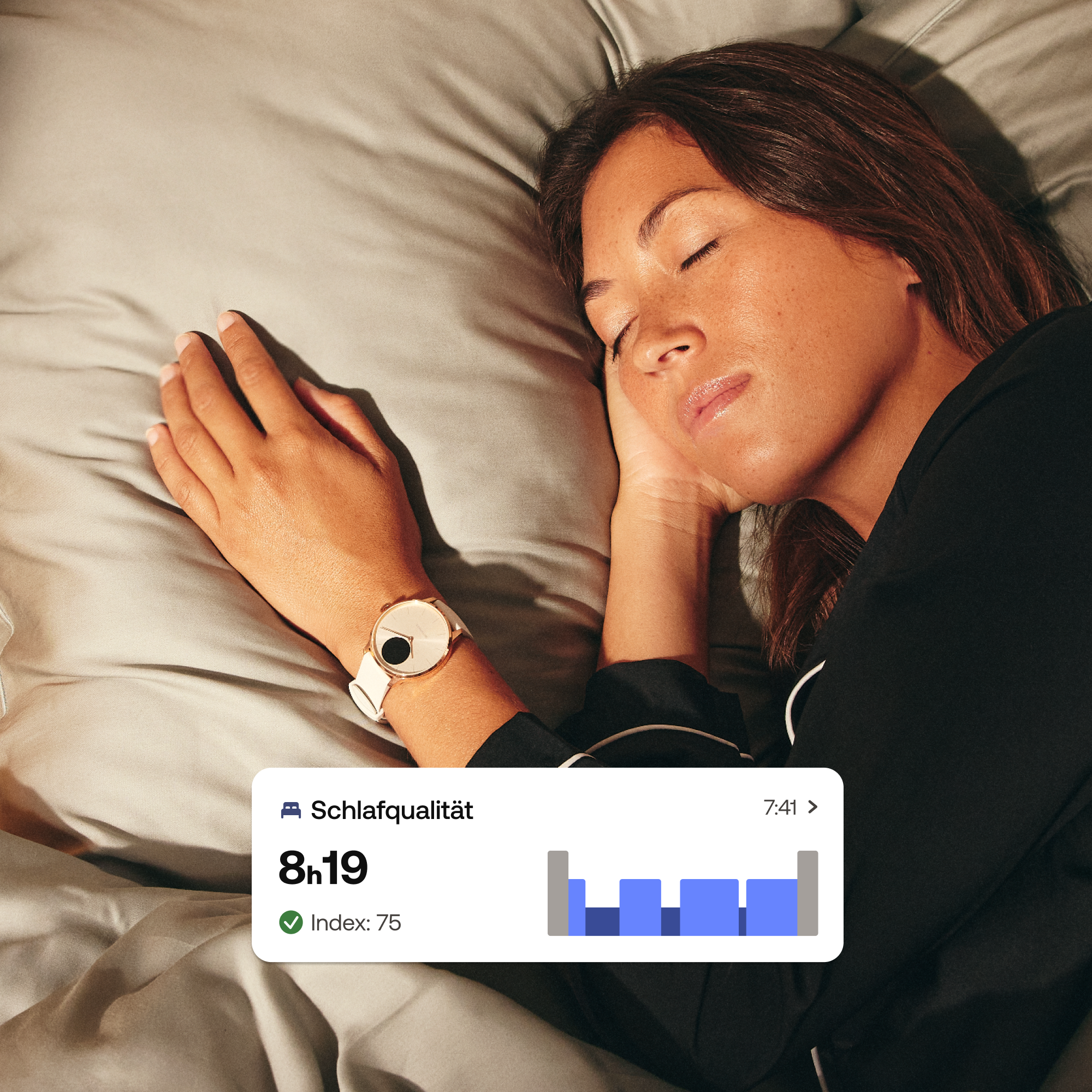 Withings HWA11-MODEL 3-ALL-IN Scanwatch light- 37 mm White