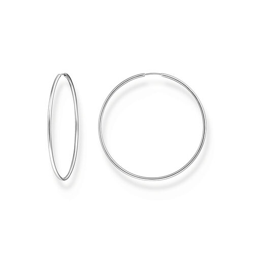 Thomas Sabo Creolen groß aus recyceltem 925 Sterling Silber 60 mm CR729-001-21