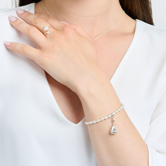 Thomas Sabo Charm Silber "Eisbären" 1911-691-7