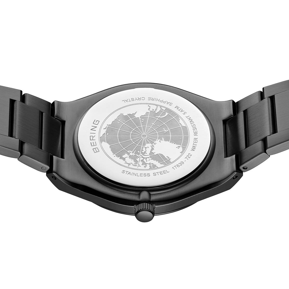 Bering 17639-722 Herrenuhr Edelstahl Quarz