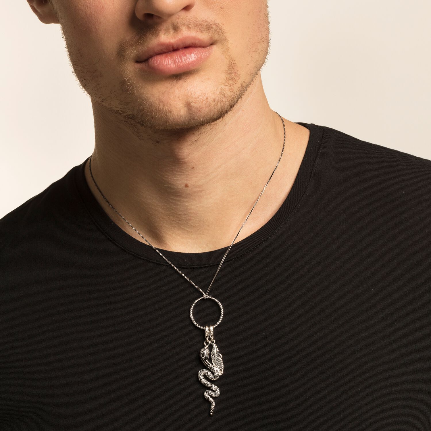 Thomas Sabo Charm Silber "Feder"1559-637-21