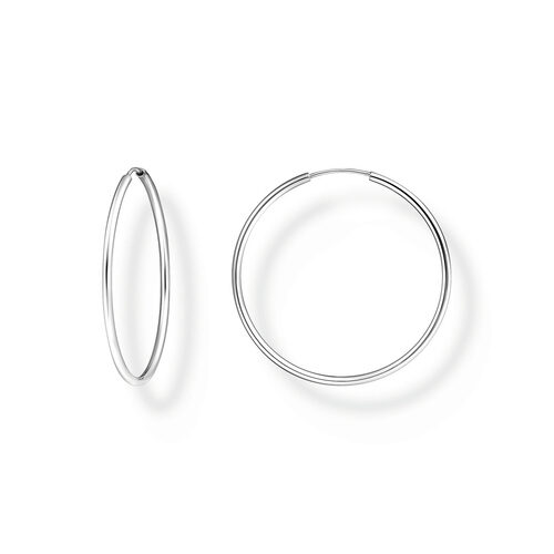 Thomas Sabo Creolen mittelgroß aus 925 Sterling Silber 40 mm CR728-001-21