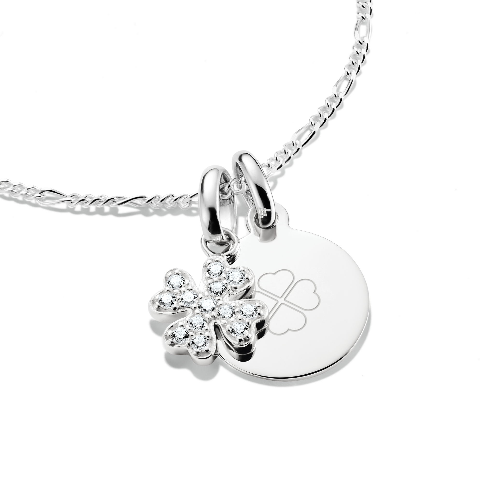 Thomas Sabo CC1271-001-21 Charm-Anhänger Coin Connect Silber