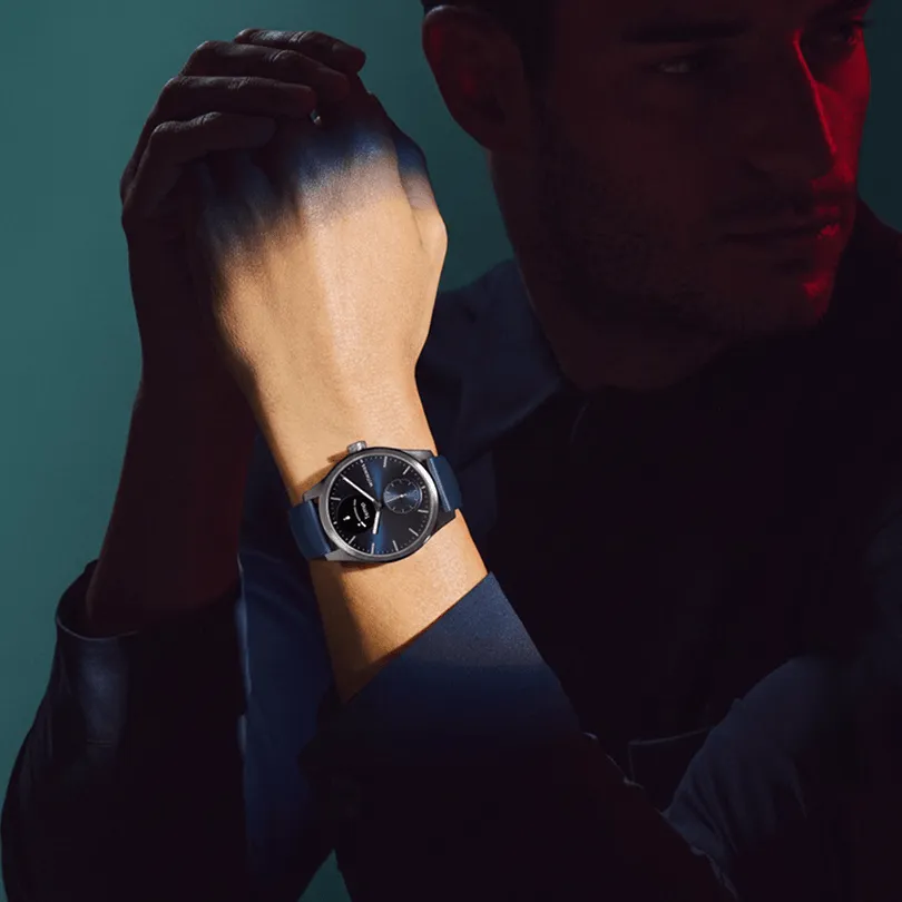 Withings HWA10-MODEL 12-ALL-I Scanwatch 2 - blau 42mm