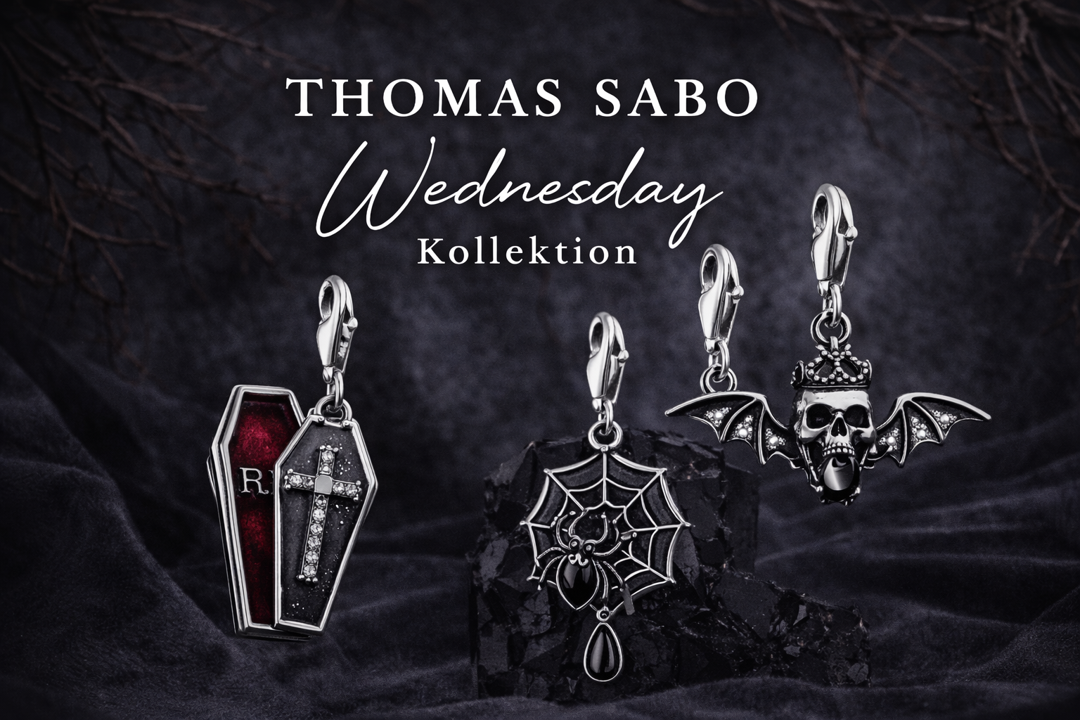 Thomas Sabo Wednesday Kollektion – düster-eleganter Silberschmuck