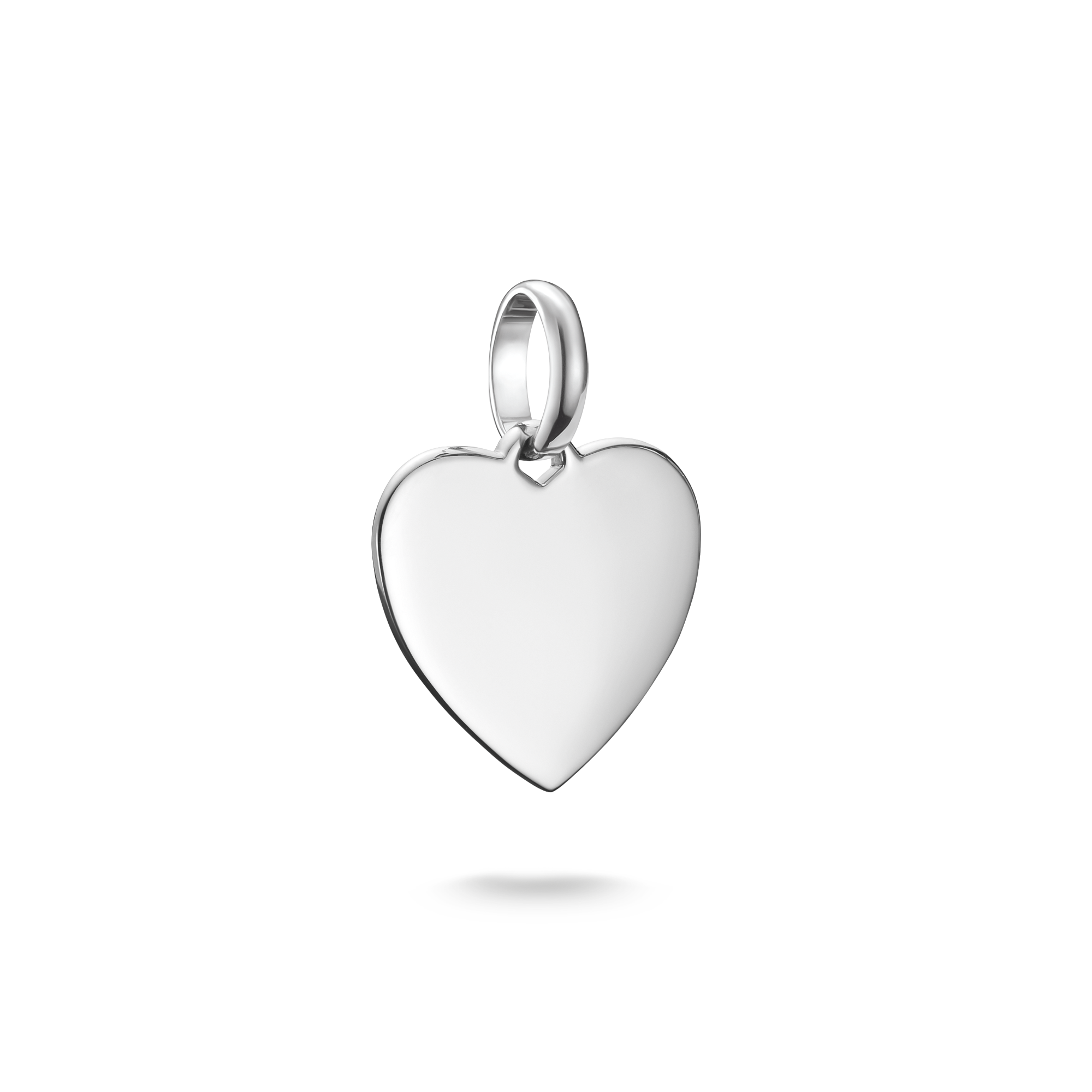Thomas Sabo Charm-Anhänger Herz Silber, kostenlos gravierbar