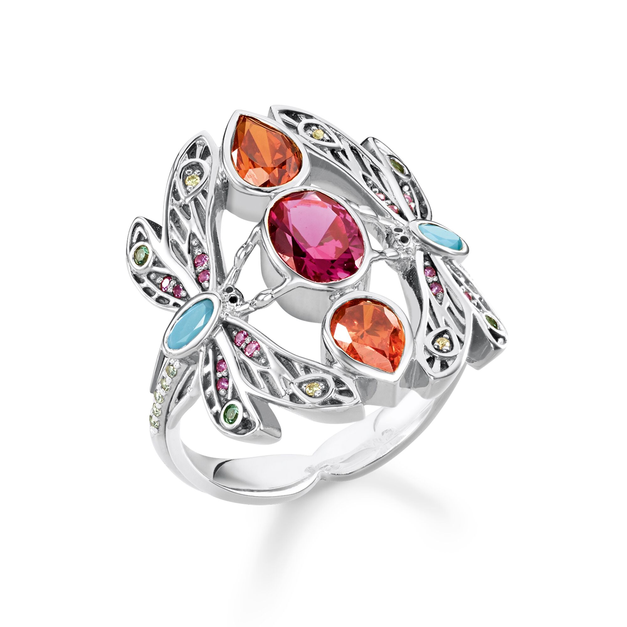 Thomas Sabo Ring Libelle online günstig kaufen bei Juwelierwelt.de ©★Gratisversand★Paypal ★trusted shops★10 Euro Gutschein★