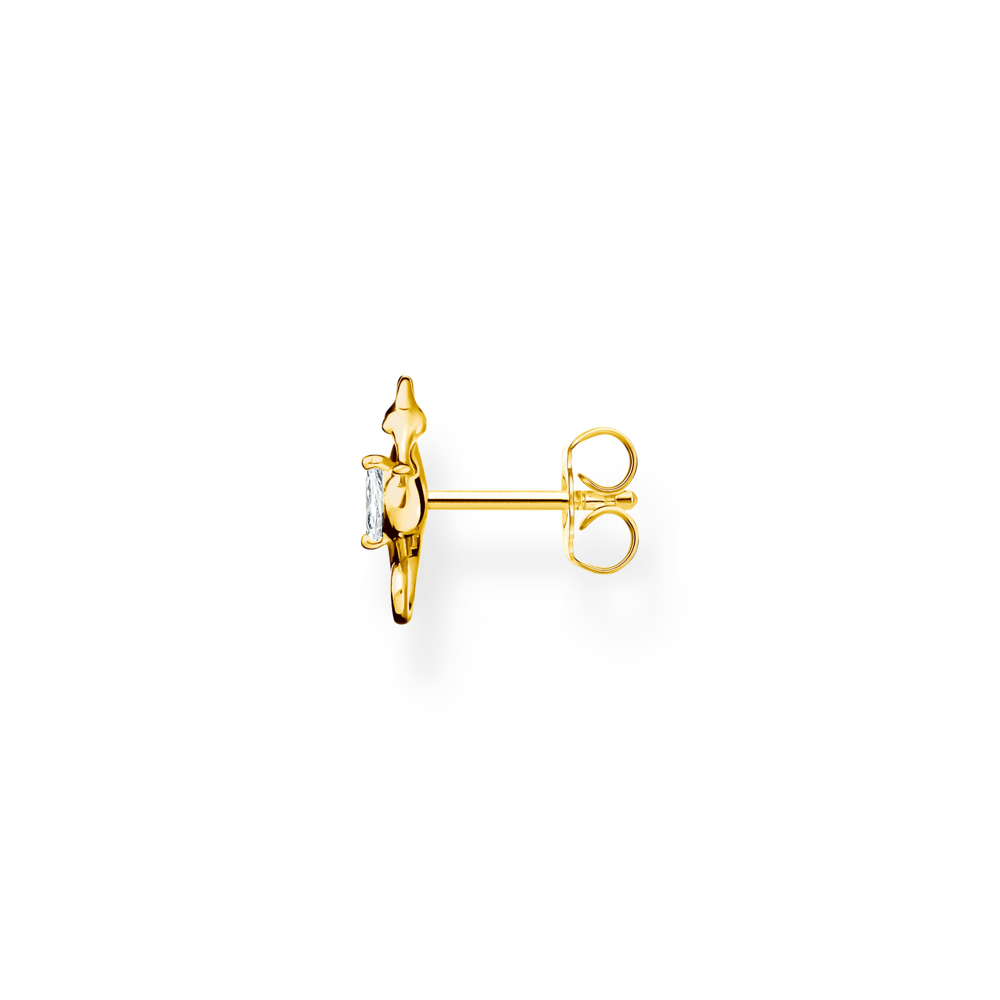 Thomas Sabo Einzel Ohrstecker Silber vergoldet "Seepferdchen" H2236-414-14