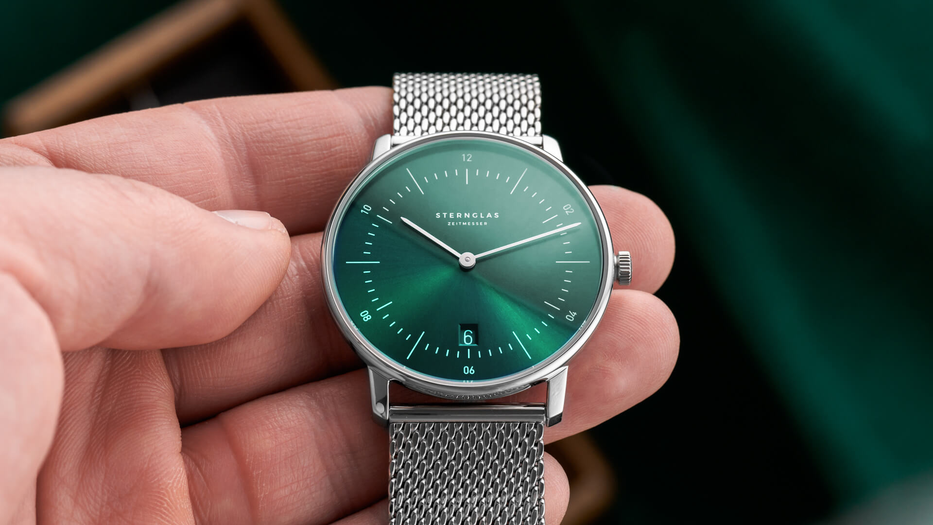 Sternglas S01-NA08-MI04 Herrenuhr Quarz Naos