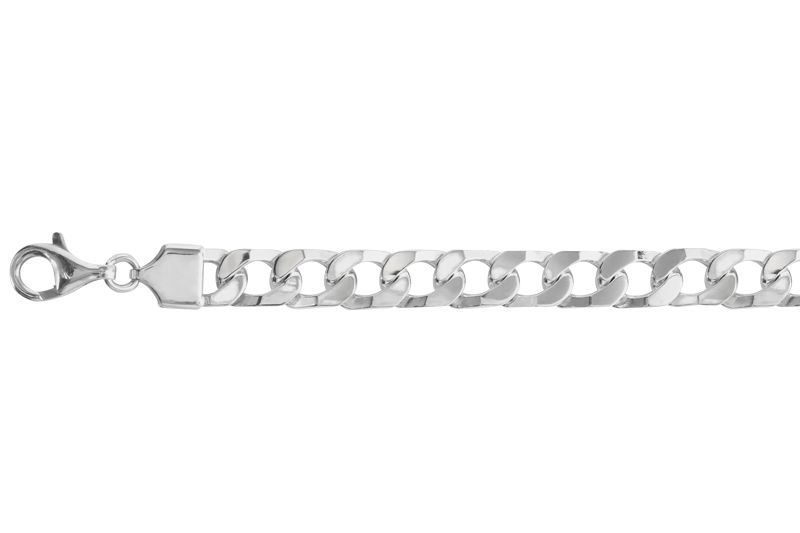 Panzerkette 50cm Silber 72711