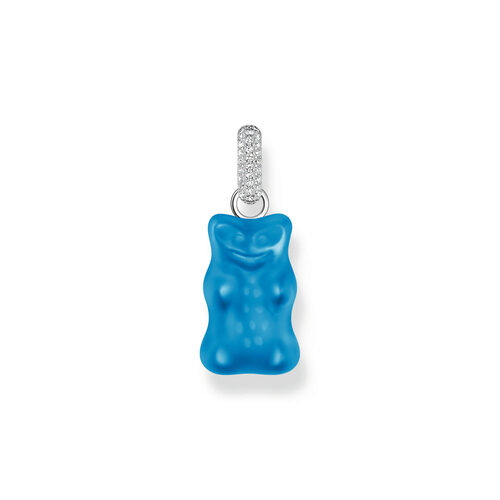 Thomas Sabo Großer Anhänger blauer Goldbär PE967-052-1