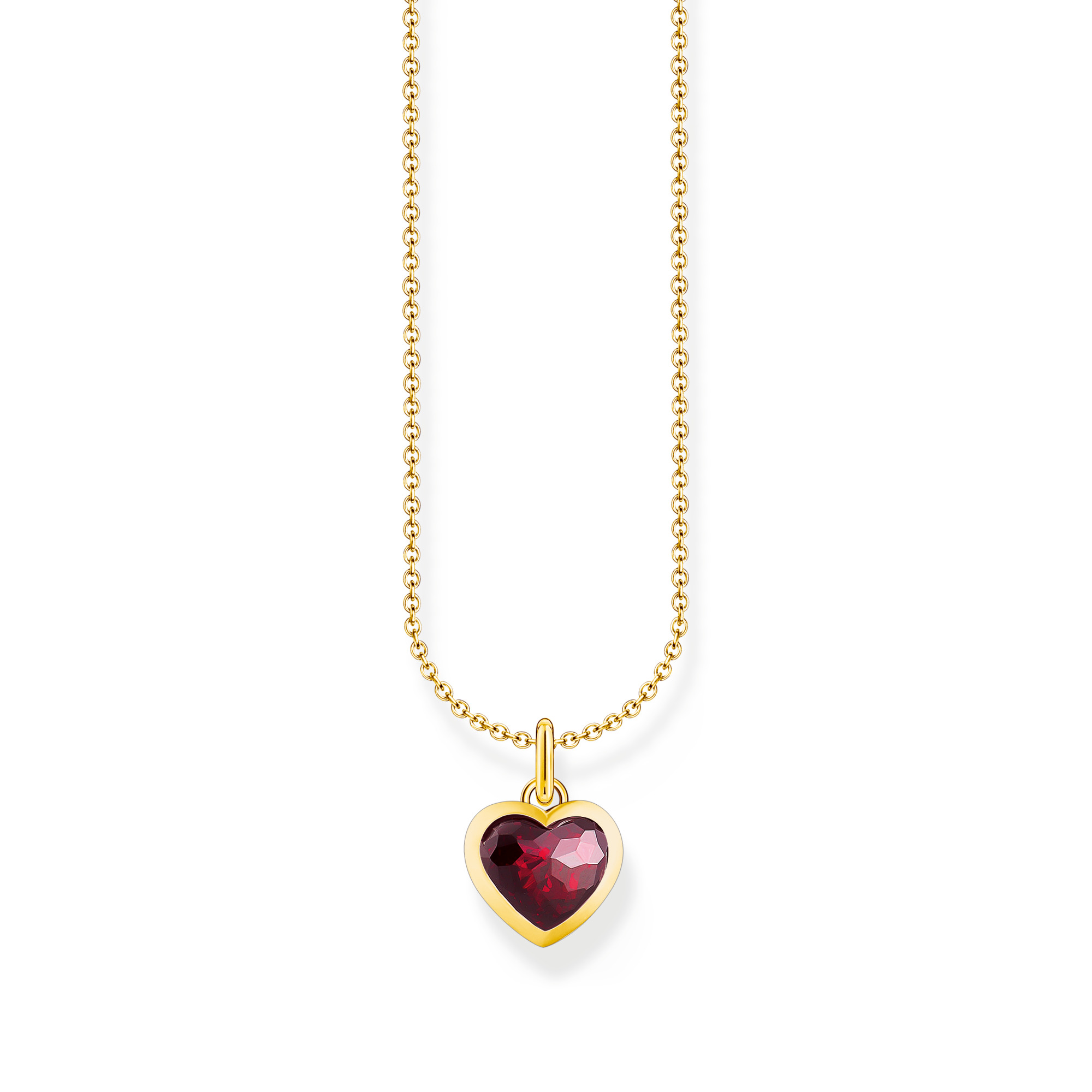Thomas Sabo KE2268-414-10 Kette rotem Herz